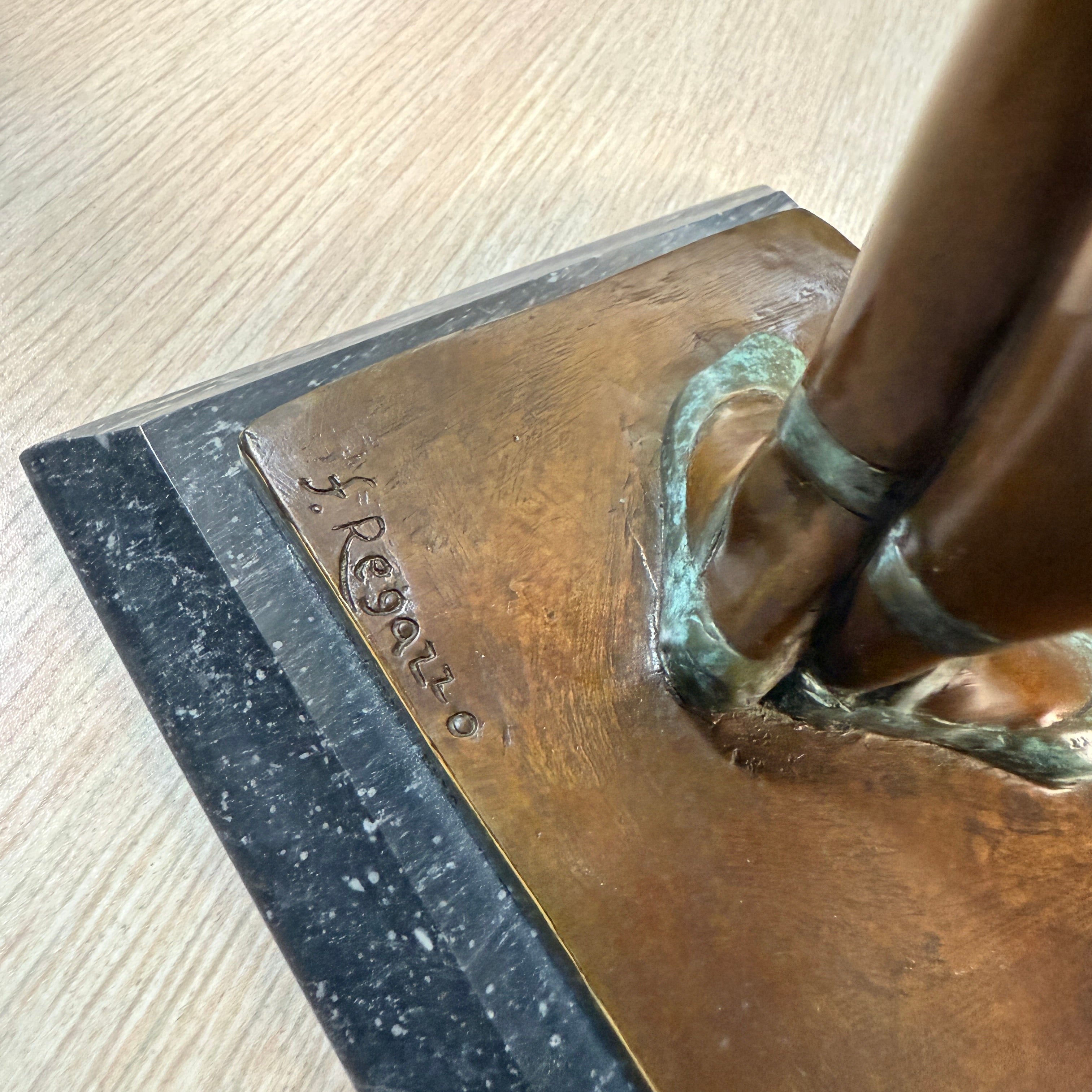 《芭蕾舞者》限量青铜雕塑 意大利当代雕塑家签名作品 / "Ballerina" Limited Edition Bronze Sculpture · Signed Work by Contemporary Italian Sculptor
