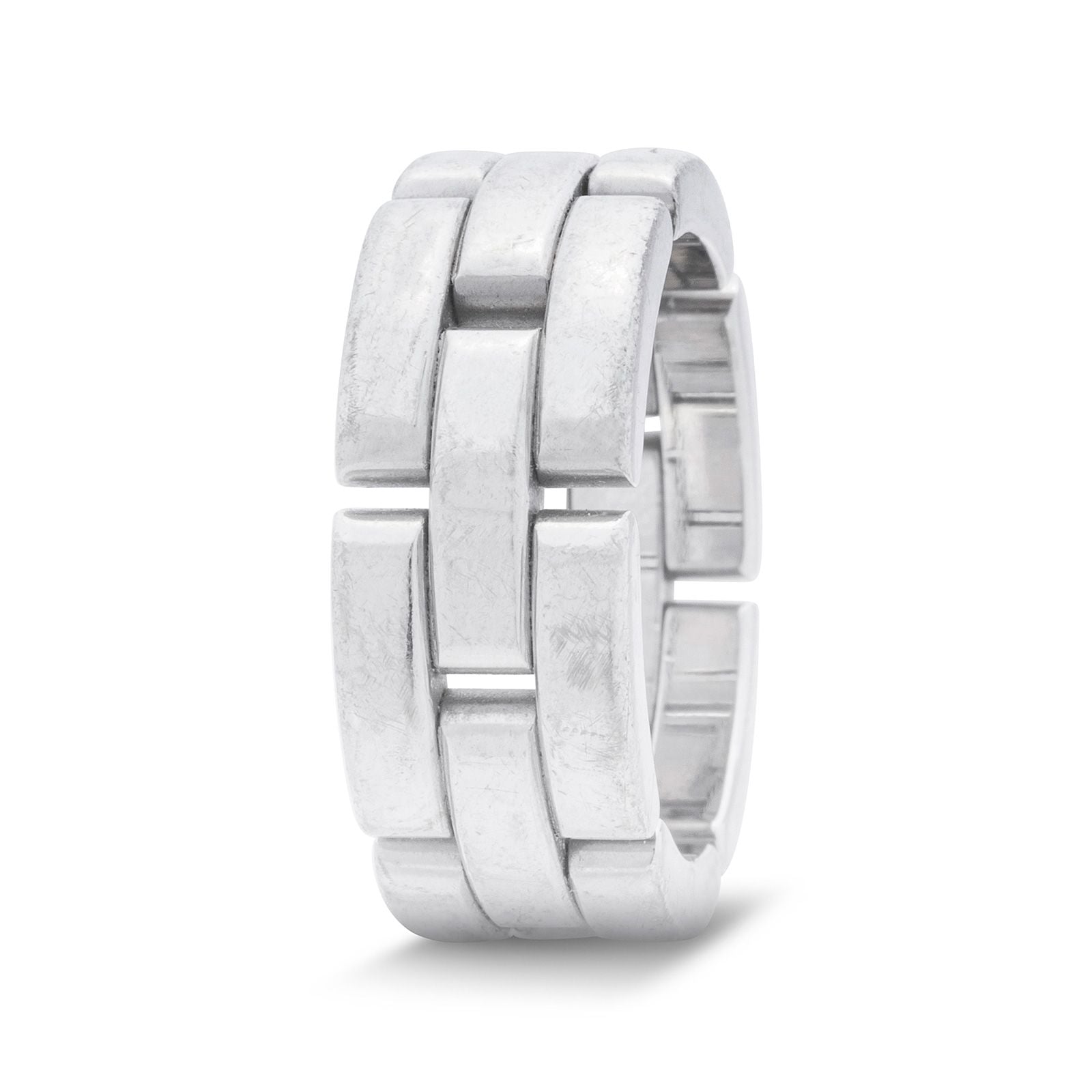 卡地亚 · “Maillon Panthère” · 18K白金戒指 / Cartier “Maillon Panthère” 18K White Gold Ring