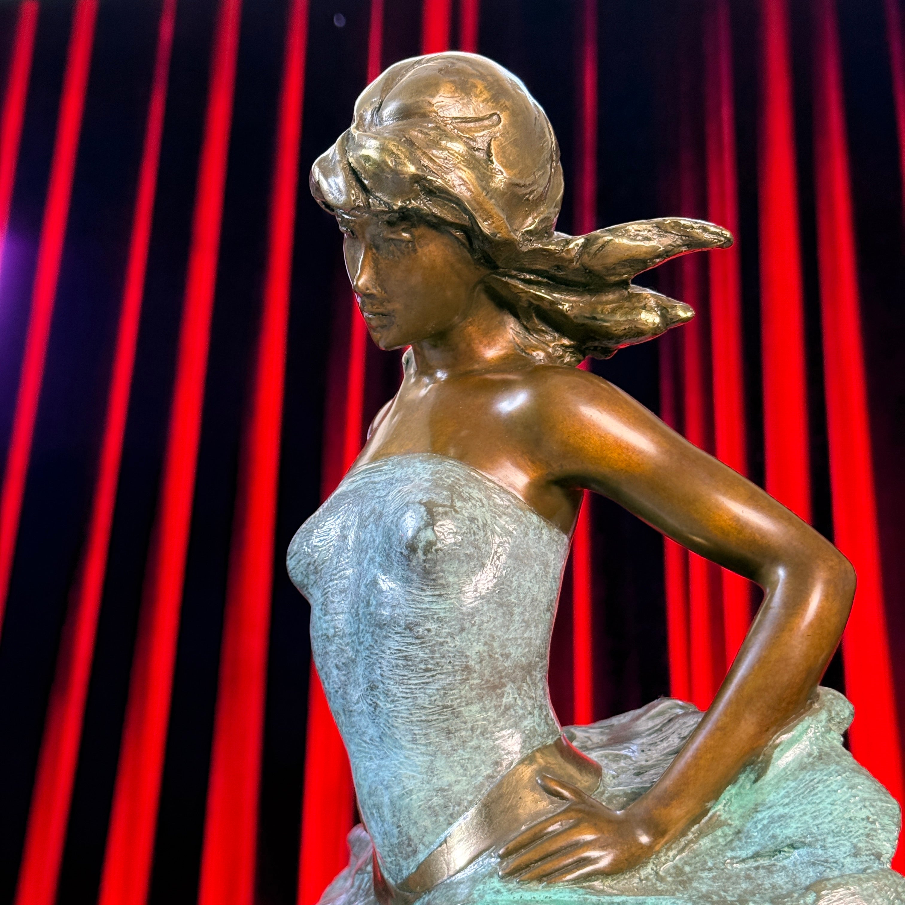 《芭蕾舞者》限量青铜雕塑 意大利当代雕塑家签名作品 / "Ballerina" Limited Edition Bronze Sculpture · Signed Work by Contemporary Italian Sculptor