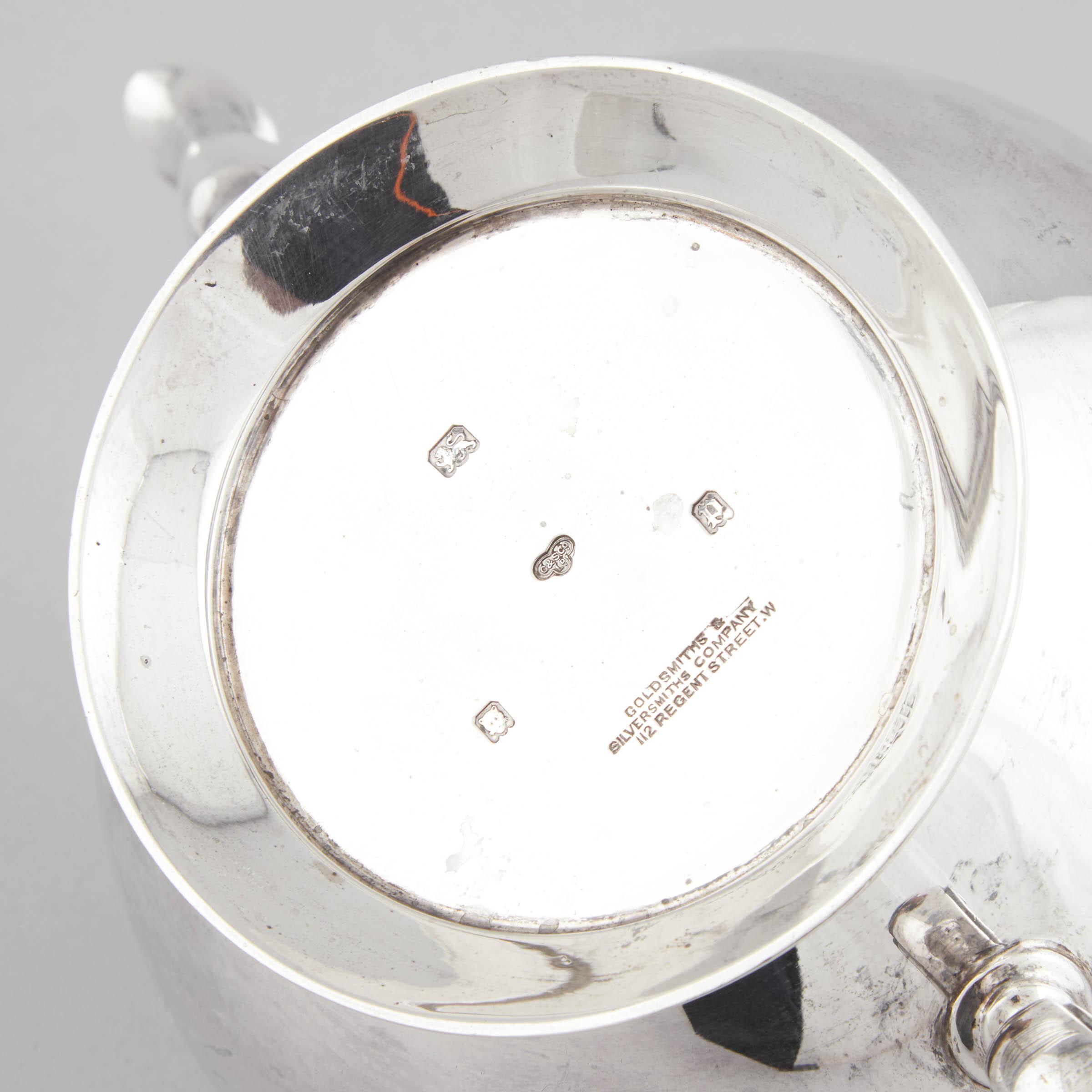 英国纯银茶壶 Goldsmiths & Silversmiths Co., London 1930