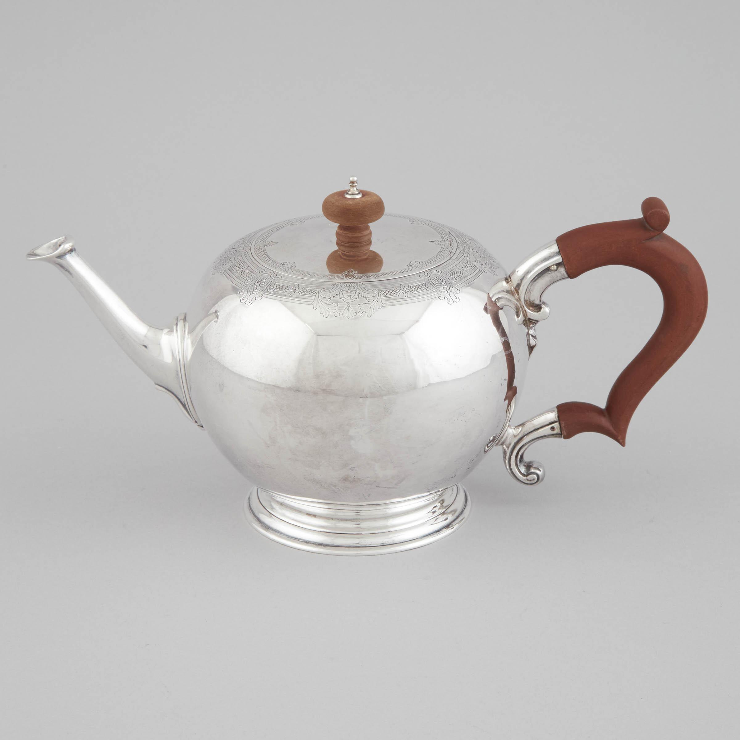 英国纯银茶壶 Goldsmiths & Silversmiths Co., London 1930