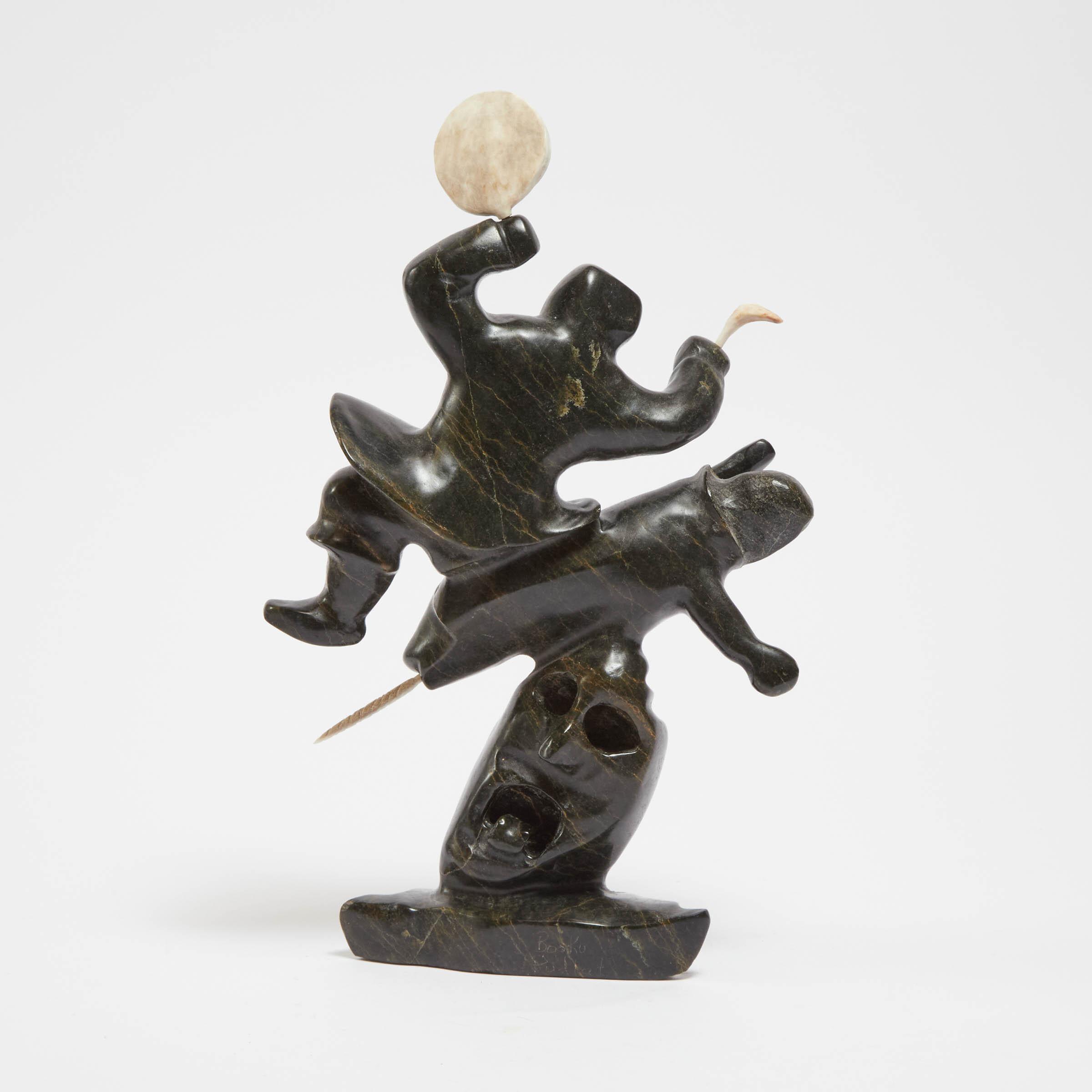 转化之灵 — 因纽特石雕作品 Spirit of Transformation — Inuit Stone Carving