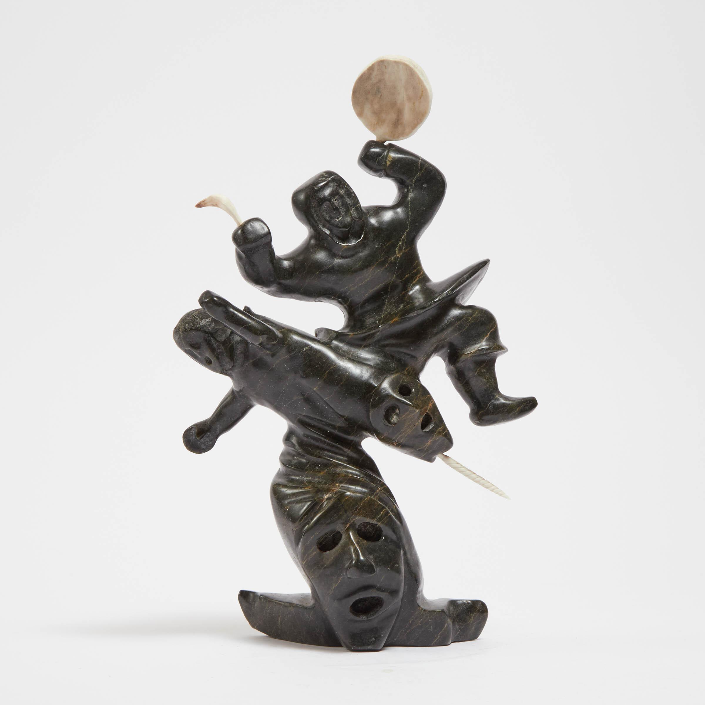 转化之灵 — 因纽特石雕作品 Spirit of Transformation — Inuit Stone Carving