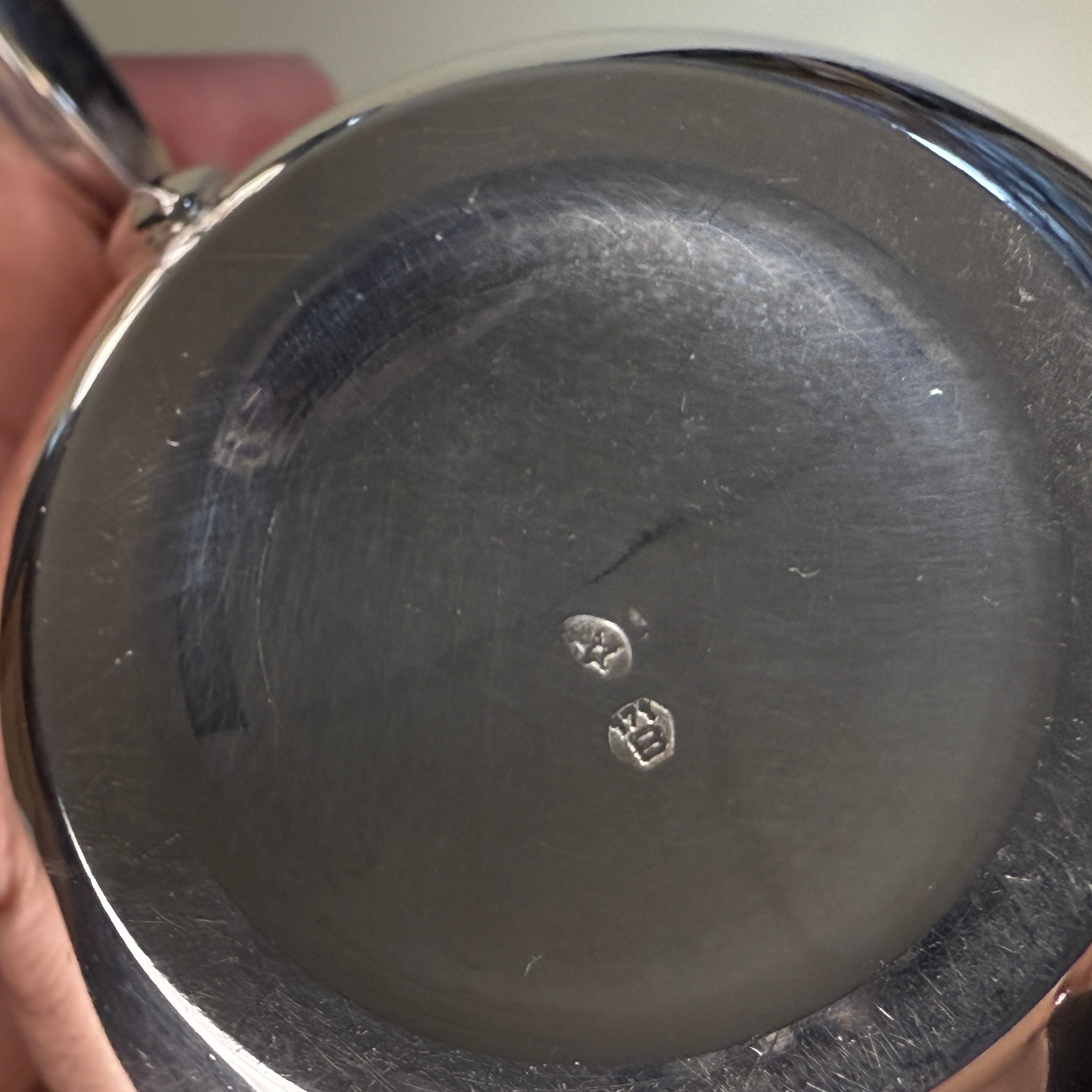加拿大品牌Birks  纯银双碟调味架（在西班牙制作）1970年代 / Birks Sterling Silver Double Dish Condiment Stand (Made in Spain), 1970s