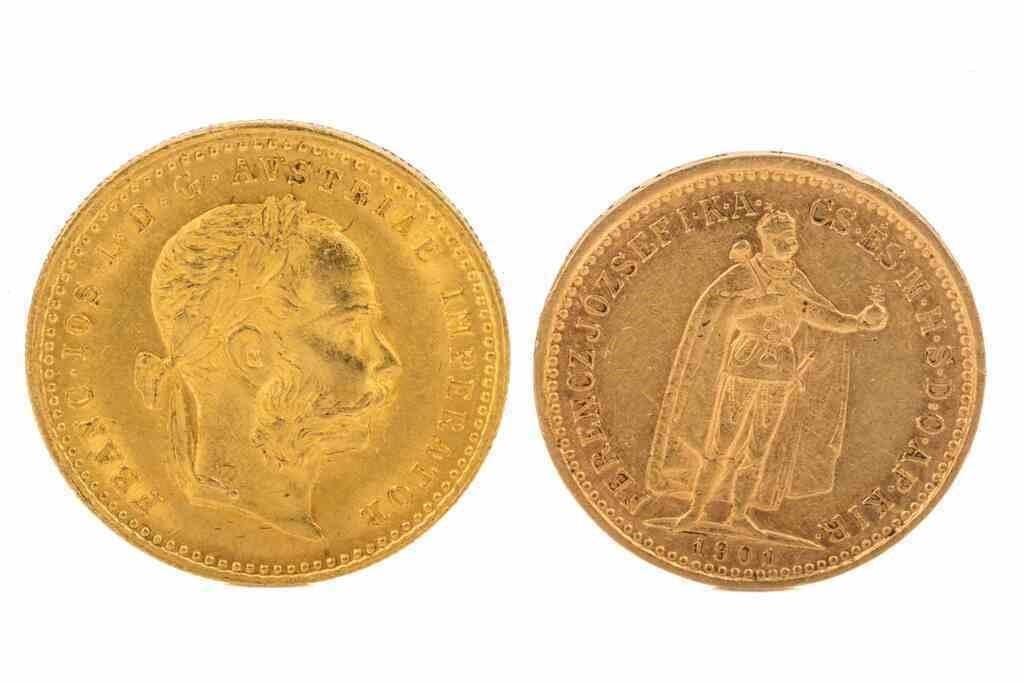 奥匈帝国金币（Ducat）两枚