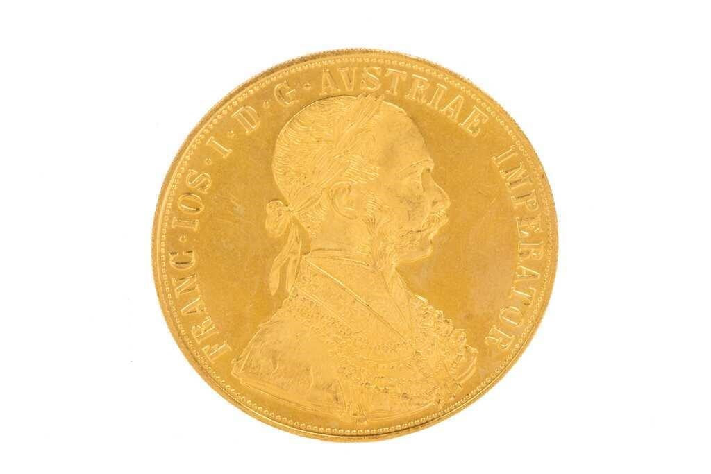 g1915 奥匈帝国重铸金币（14克）g1915 Austro-Hungarian Re-strike Trade Coin (14g)